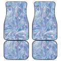 Holographic Artwork Print Front and Back Car Floor Mats