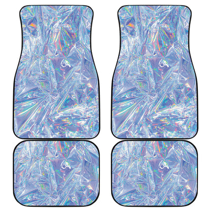 Holographic Artwork Print Front and Back Car Floor Mats