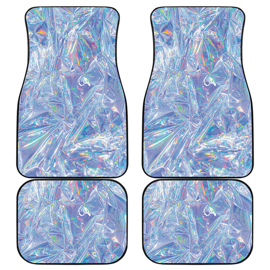 Holographic Artwork Print Front and Back Car Floor Mats