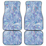 Holographic Artwork Print Front and Back Car Floor Mats