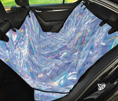Holographic Artwork Print Pet Car Back Seat Cover