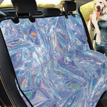 Holographic Artwork Print Pet Car Back Seat Cover