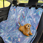 Holographic Artwork Print Pet Car Back Seat Cover