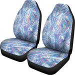 Holographic Artwork Print Universal Fit Car Seat Covers