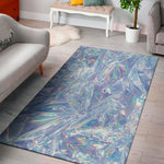 Holographic Texture Print Area Rug