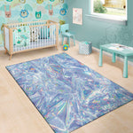 Holographic Texture Print Area Rug