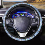 Holographic Texture Print Car Steering Wheel Cover