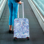 Holographic Texture Print Luggage Cover