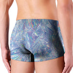 Holographic Texture Print Men's Boxer Briefs