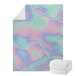 Holographic Waves Print Blanket