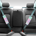 Holographic Waves Print Car Seat Belt Covers