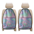 Holographic Waves Print Car Seat Organizers