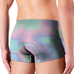 Holographic Waves Print Men's Boxer Briefs