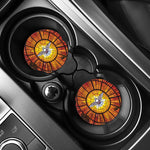 Holy Spirit Dove Stained Glass Print Car Coasters