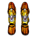 Holy Spirit Dove Stained Glass Print Muay Thai Shin Guards
