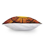 Holy Spirit Dove Stained Glass Print Pillow Cover