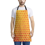 Honey Bee Hive Print Apron