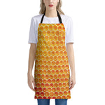 Honey Bee Hive Print Apron