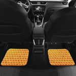 Honey Bee Hive Print Front and Back Car Floor Mats