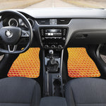 Honey Bee Hive Print Front Car Floor Mats