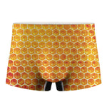 Honey Bee Hive Print Men's Boxer Briefs