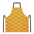 Honeycomb Pattern Print Apron