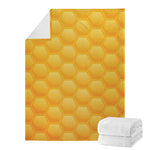 Honeycomb Pattern Print Blanket