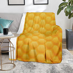 Honeycomb Pattern Print Blanket