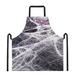 Horror Cobweb Print Apron