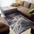 Horror Cobweb Print Floor Mat