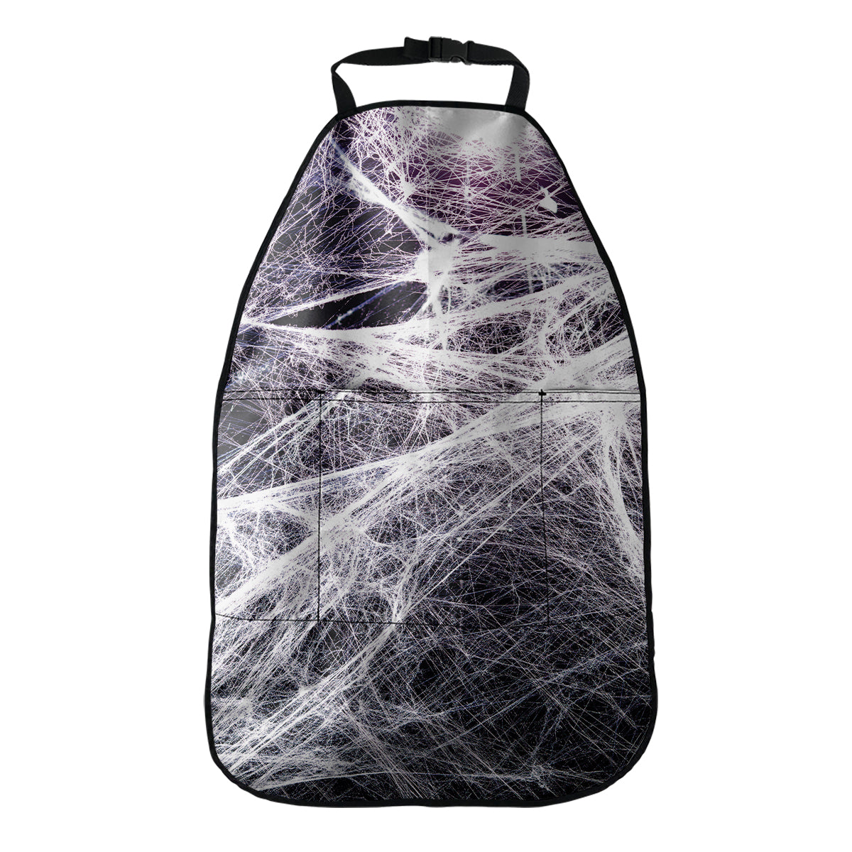 Horror Cobweb Print Car Seat Organizers