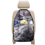 Horror Cobweb Print Car Seat Organizers