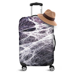 Horror Cobweb Print Luggage Cover