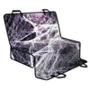 Horror Cobweb Print Pet Car Back Seat Cover