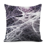 Horror Cobweb Print Pillow Cover