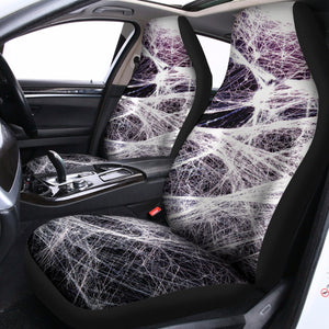 Horror Cobweb Print Universal Fit Car Seat Covers