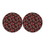 Horror Frankenstein Pattern Print Car Coasters