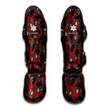 Horror Frankenstein Pattern Print Muay Thai Shin Guards