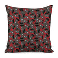 Horror Frankenstein Pattern Print Pillow Cover