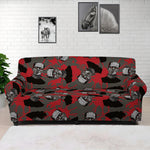 Horror Frankenstein Pattern Print Sofa Cover