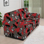 Horror Frankenstein Pattern Print Sofa Cover