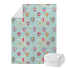 Hot Air Balloon Pattern Print Blanket