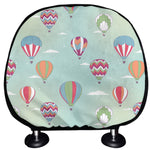 Hot Air Balloon Pattern Print Car Headrest Covers