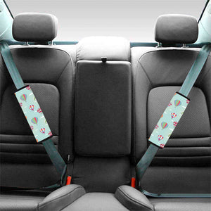 Hot Air Balloon Pattern Print Car Seat Belt Covers