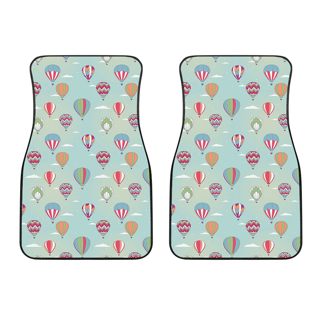 Hot Air Balloon Pattern Print Front Car Floor Mats