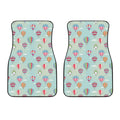 Hot Air Balloon Pattern Print Front Car Floor Mats