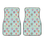 Hot Air Balloon Pattern Print Front Car Floor Mats