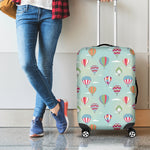 Hot Air Balloon Pattern Print Luggage Cover