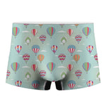 Hot Air Balloon Pattern Print Men's Boxer Briefs