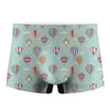 Hot Air Balloon Pattern Print Men's Boxer Briefs